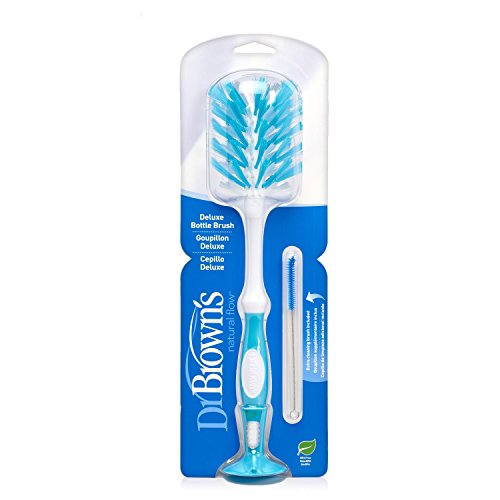 Dr. Brown's Deluxe Baby Bottle Brush, Blue