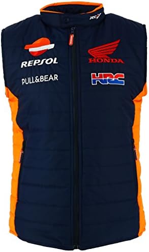 Honda Repsol Moto GP Teamwear Replica Blue Body Warmer Official 2018
