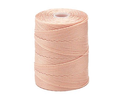 C-LON Fine Weight Bead Cord, Sea Shell - 0.4mm, 136 Yard Spool