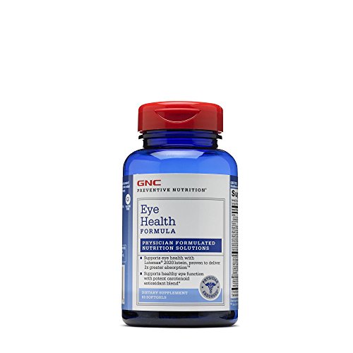 Gnc preventive nutrition eye health formula