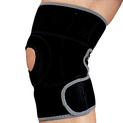 soporte de rodilla ajustable ace: se adapta a la rodilla derecha o izquierda