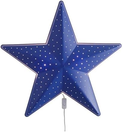 SMILA STJÄRNA Wall lamp, blue