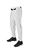 WILSON Sporting Goods Deluxe Youth Poly Warp Knit Pinstrip Baseball Pant, Medium, White with Black