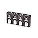 Storacell by Powerpax Slimline 9 Volt Battery Storage Caddy, Black, Holds 4 Batteries (Not Included)