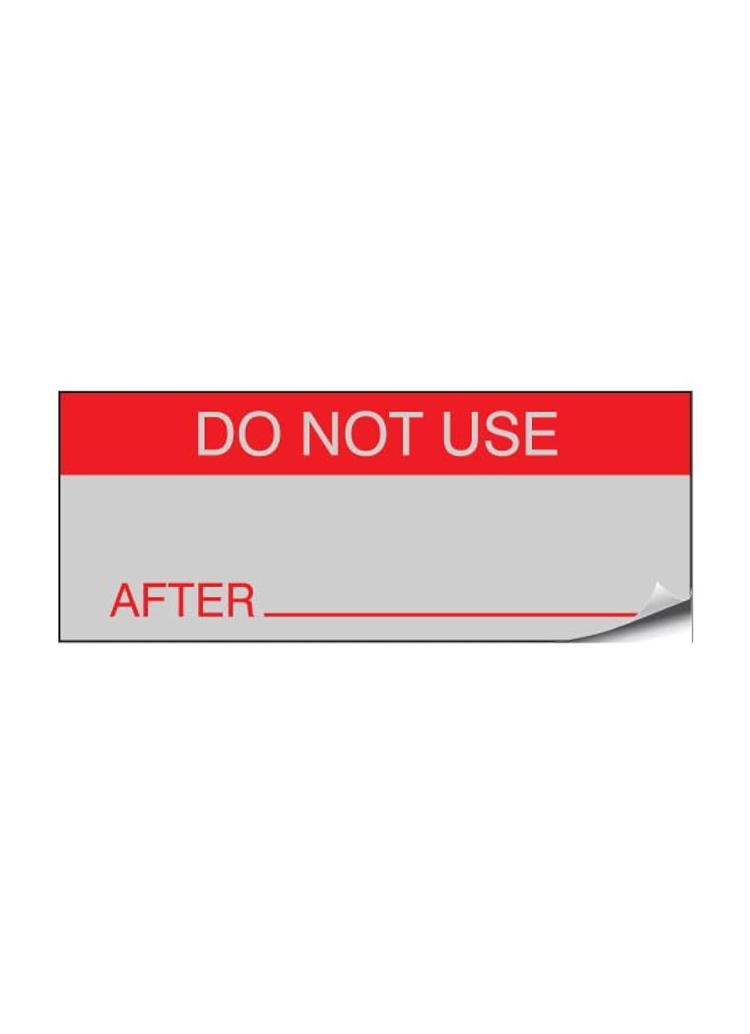Do Not Use - Aluminium Foil 38mm x 15mm Labels Stickers - Price per Pack of 140 Labels (P/NO. 7824039AMZ)