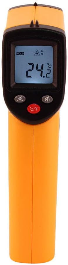 Janly Clearance Sale 🍑 Thermometer Portable Non-Contact LCD IR Laser Infrared Digital Temperature Thermometer Gun by Janly
