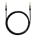 KabelDirekt – 10 feet 3.5mm to 3.5mm Stereo Audio Cable, Nylon-Braided – Pro Series