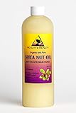 Shea Nut Oil Organic African Karite Oil Carrier Cold Pressed Premium Fresh 100% Pure 16 oz