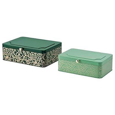 Ikea Anilinare Set de Cajas Decorativas Metal Guatemala Ubuy