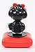 Black Standing Geisha Red Base Solar Powered Japanese Kimono Girl Car Bobble Head Doll Toy Home Decor Figurine Birthday Blessing Gift US Seller