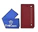 DWBCases iPhone 6 & 6s Wallet Case | Folio Flip Book Design with Strong Magnetic Closure & Leather Protective Cover | Lightweight Card & Money Holder | Includes Microfiber Cleaning Cloth | (Red)