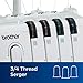Brother R1634D 3 or 4 Thread Serger with Differential Feed, White (Renewed)
