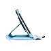 Galaxy Tab 3 7.0 Case,Flying Horse Tablet Case Cover SM-T210R/SM-T210R/7-Inch P3200(Luxury 360 Rotating PU Leather/Smart Cover Wake/Sleep Function) (Sky Blue)