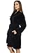 Just Love Kimono Robe Bath Robes for Women 6311-Black-S