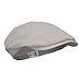 e4Hats.com Men's Linen Summer Ivy Cap - Beige S/M
