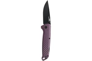 SOG Adventurer LB 3" Lightweight Portable Outdoor Folding Knife | CRYO 5CR15MOV Steel | GRN Handle | Lock-Back Mechanism