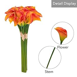 Softflame Artificial/Fake/Faux Flowers - Calla Lily