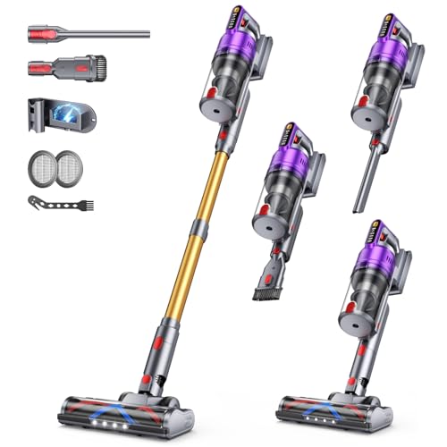 MYUAKO Cordless Vacuum Cleaner 75min Runtime