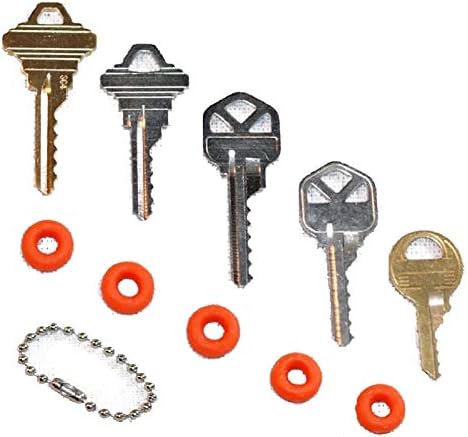 MSPowerstrange Professional 5 Key Depth Key Set (KW1, KW11, SC1, SC4, M1,) with Bump Rings