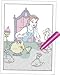 Disney's Characters Magic Pen Painting Activity Books, Set for Girls with ZIPPER BAG. Includes: Sisters Forever Frozen, Princess Happily Ever After and Enchanted Stable, Minnie Moments coloring books.