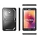 Fintie Shockproof Case for Samsung Galaxy Tab A 8.0 2017 Model T380 / T385, Rugged Unibody Dual Layer Hybrid Full Protective Cover w/Built-in Screen Protector for Galaxy Tab A 8.0 2017 Release, Black