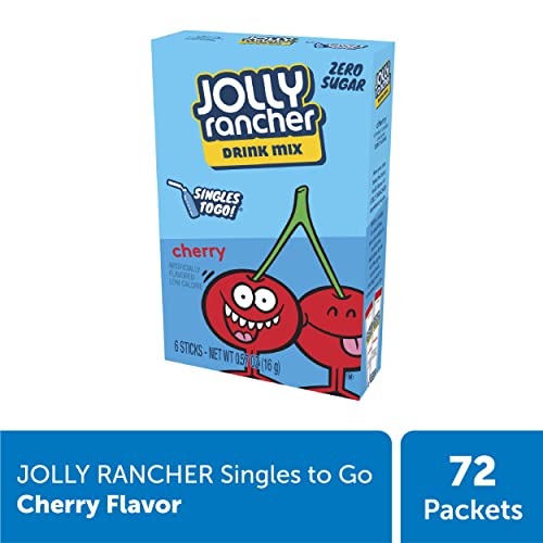Jolly Rancher Jolly Rancher Singles to Go Water Drink Mix, Cherry