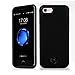 iPhone7 Plus Battery Case,VOROSY Battery Charging Case With 9000mAh Capacity Protective Battery Case for iPhone 7 (Black 5.5