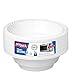 Propack [200 Count] Disposable Plastic White 18 oz Heavy Weight Bowls, Great For Weddings, Home, Office, School, Party, Picnics, Take-out, Fast Food, Outdoor, Events, Or Every Day Use