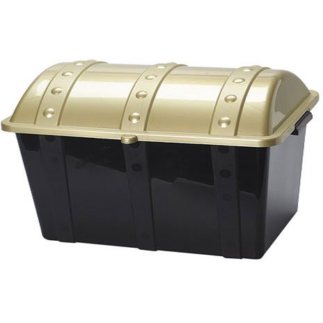 Plastic Pirate Treasure Chest