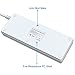 Witeem Power Surge Protector 6 AC Outlets with 6 USB Ports, 5 Feet Extension Cord-White