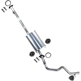 Exhaust Muffler &amp; Tail Pipe Kit for Toyota 4Runner 1996-2000 3.4L | Stainless Steel | Northeastern Exhaust | Free Gaskets, Hangers and Bolts &amp; Nuts Included