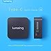 Lumsing 48W dual port Quick Charge 3.0 and USB Type-C Wall Charger with Foldable plug for Apple Macbook(Not Compatible with Macbook Pro and Macbook Air), Iphone 8/8P/X, Nexus 6P/5X, Galaxy S8, HTC 10
