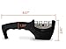 Kitchen Knife Sharpener 3 Stage Professional Knife-Sharpening Kit, Kitchen & Outdoor Sharpens Steel & Ceramic Knives for All Knife Sizes (Black)