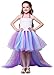 Tutu Dreams Unicorn Costume for Girls Christmas Tutu Dress Birthday Party Long Train Floor Length (8,Pony)