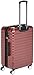 Amazon Basics Hardside Spinner Luggage with Built-In TSA Lock - 28-Inch, Red