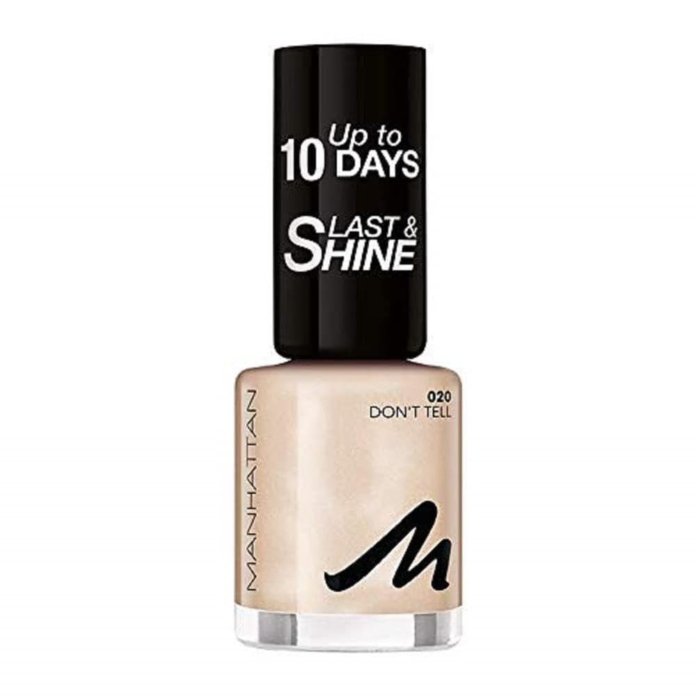 Manhattan Last and Shine Nail Polish No. 20 Dare You, Pack of 1 x 8 ml