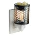 CANDLE WARMERS ETC Pluggable Fragrance Warmer- Decorative Plug-in for Warming Scented Candle Wax Melts and Tarts or Essential Oils, Chicken Wire primary