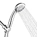 Srmsvyd Hand Held Shower Head High Pressure 5 Spray Setting Multi-functions Massage with 78 Inches Long Shower Hose (Chrome2)
