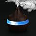 Nadition Essential Oil Diffuser 300ml Ultrasonic Humidifier Purifier LED Essential Oil Diffuser 7 Color Changing (Brown, Free)