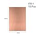uxcell 7X10cm Single Sided Copper Clad Laminate PCB Circuit Board Brown 15pcs