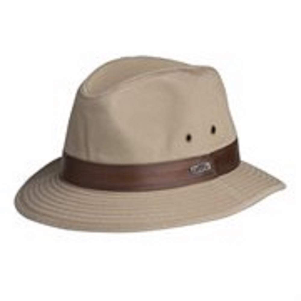 Larimer Mens Cotton Safari Hat (Large, Khaki) Amazon.in Clothing