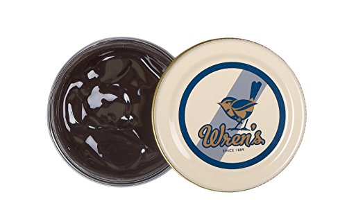 Wren's Leather Cream Classic, premium quality shoe cream polish (Black)