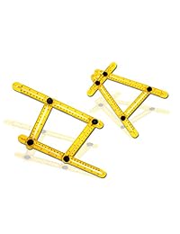 Herramienta de medición angleizer   ajustable ángulo de medición regla   Haz Medidas precisas ángulos poco   Obtenga recortes perfectos cada vez   ahorra tiempo y materiales