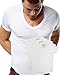 Mr. Davis Men's Bamboo Viscose Tailored Cut V Neck Undershirt - 3 Pack
