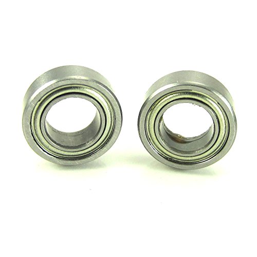 6x11x4mm Precision Ball Bearings ABEC 1 Metal Shields (2)