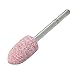 3mm / 1/8-inch Abrasive Mounted Stone Grinding Wheels Bits Set Cone Polishing Tool Pink 100 in 1 Set