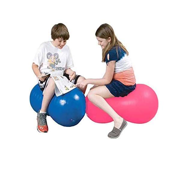 KRUIHAN-Peanut-Shaped-Yoga-Ball-Exercise-Home-Sports-Gym-Weight-Loss-Balance-Training-Physical-Therapy-Equipment KRUIHAN Peanut Shaped Yoga Ball Exercise - Home Sports Gym Weight Loss Balance Training Physical Therapy Equipment