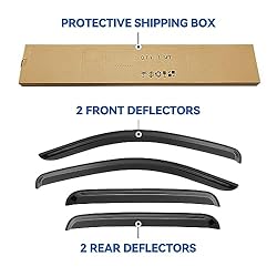 Window Rain Guards for Toyota Tacoma 2005-2023