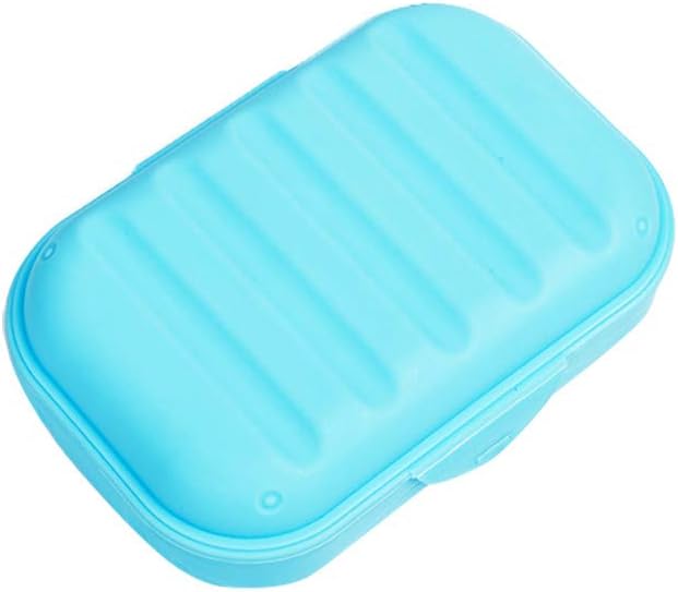 Contenedor de jabón, caja de jabón impermeable con tapa, caja de jabón