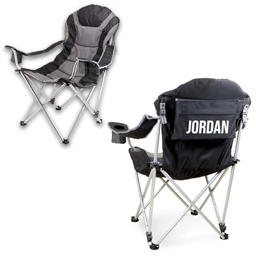 PICNIC TIME Personalized Reclining Camp Chair, Custom Beach Camping Chair for A…